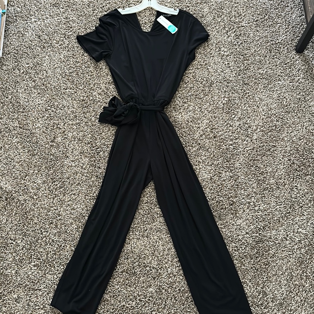 41 Hawthorn knot jumpsuit black